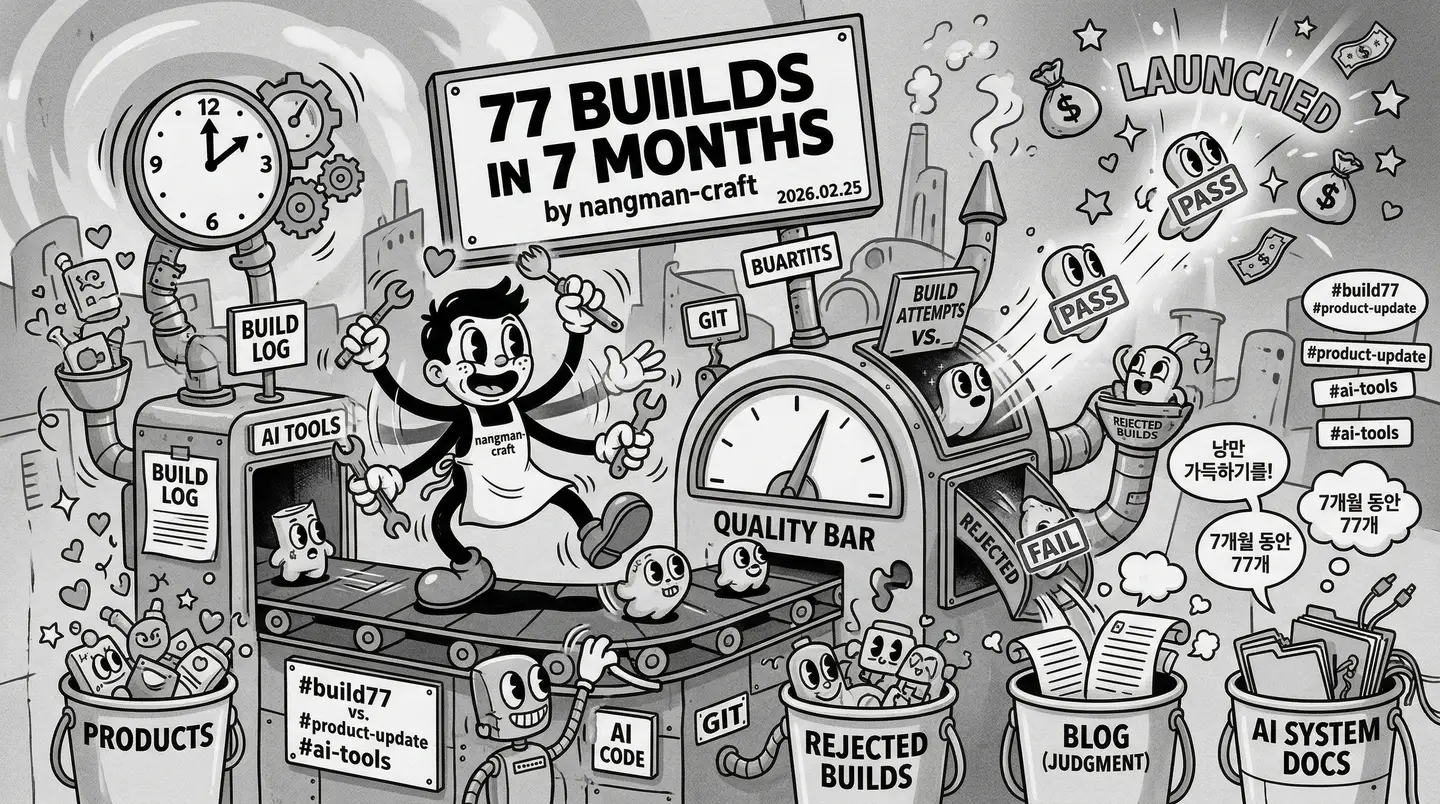 77BuildsIn7Months 개념 이미지